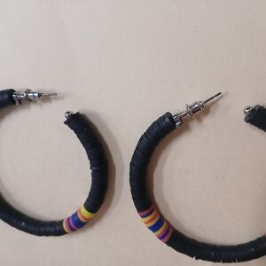 Colorful Hoop Earrings